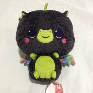 GUND Drops Willie Wings Expressive Premium Stuffed Dragon Frog Face Plush Toy 6"